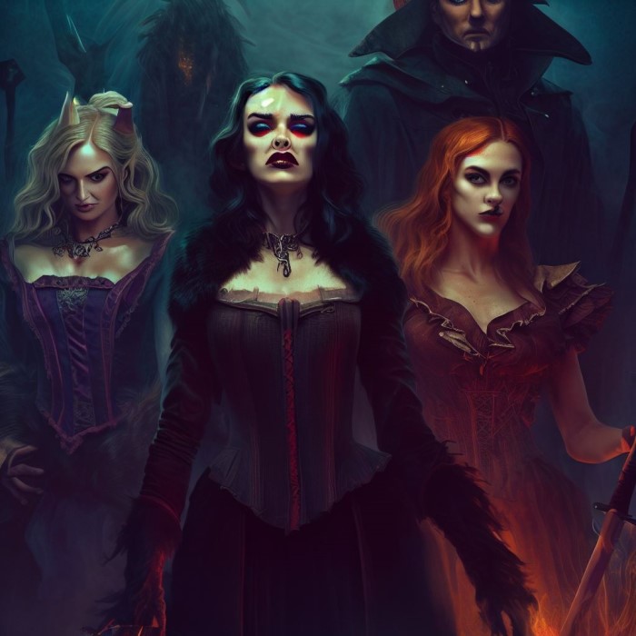 The vampyr, wolven, Ascendents, and Craven3
