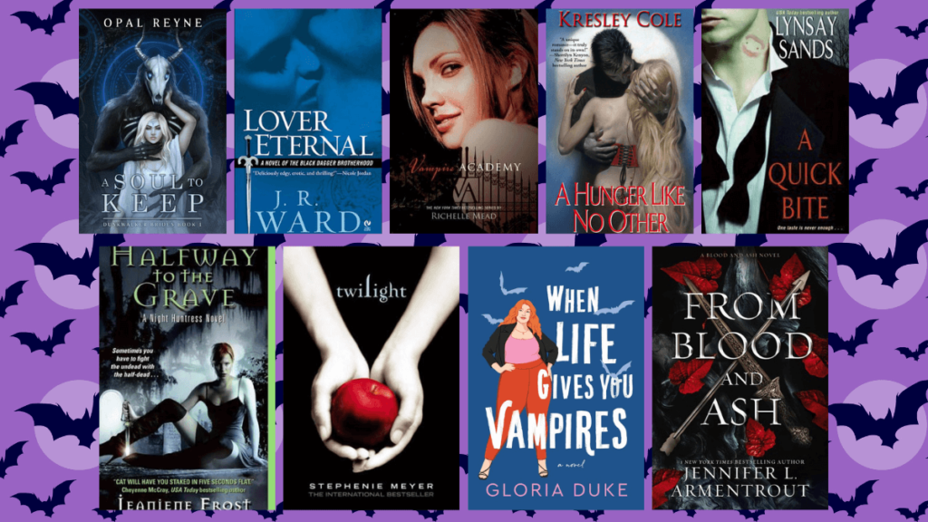 Best Vampire Romance Books - flyintobooks.com