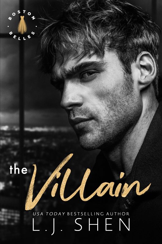 Cover of The Villain by L.J. Shen, a billionaire dark romance with complex characters and unexpected twists.